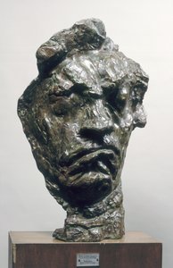 Ludwig van Beethovenin (1770-1827) suuri traaginen naamio 1901 (pronssi)